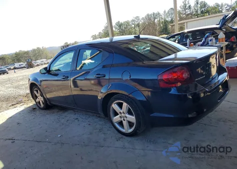 2013 Dodge Avenger Se из США, поврежденный, VIN 1C3CDZAB7DN619519